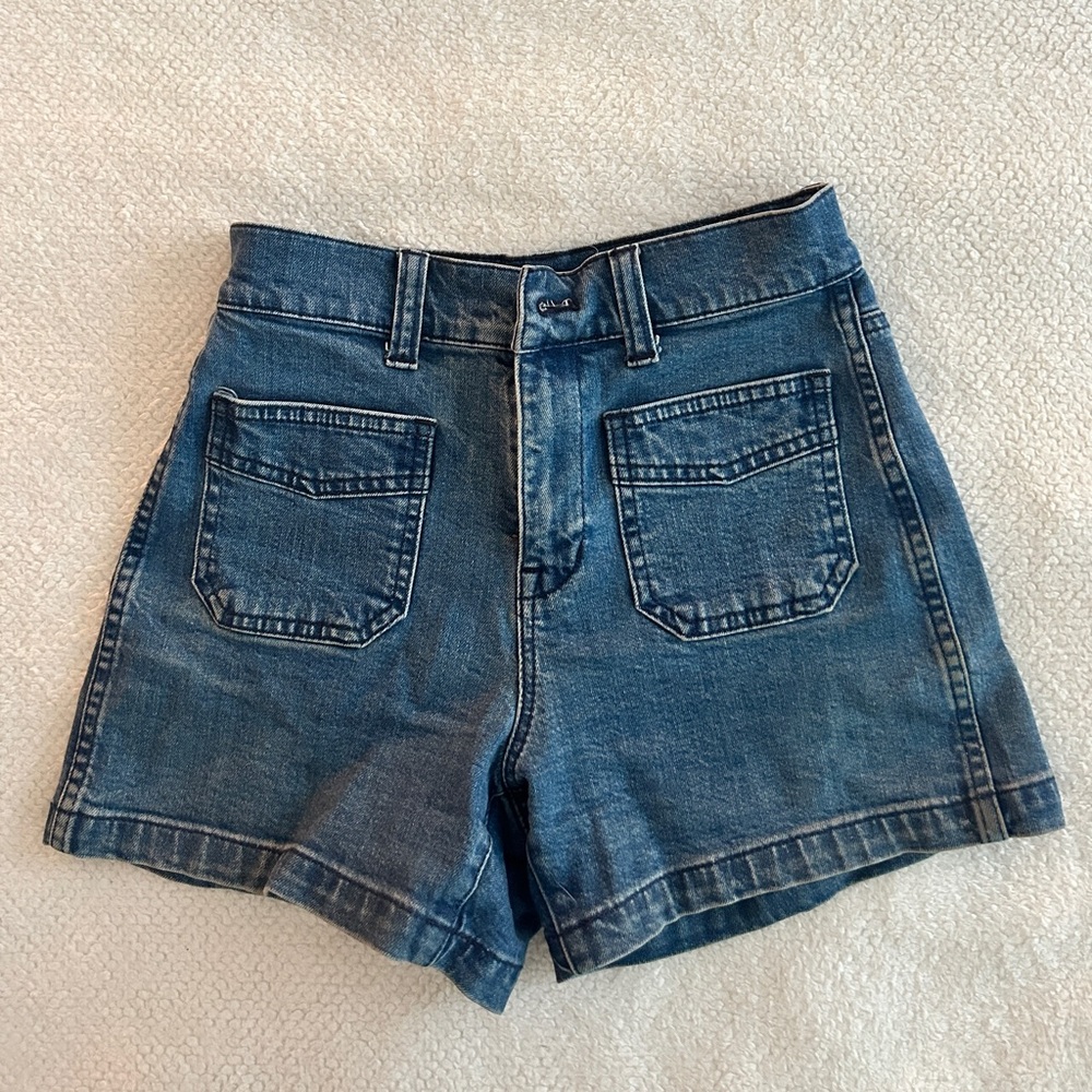 Madewell High Rise Denim Shorts